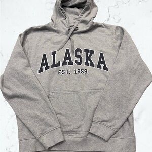 Gray Alaska Hoodie